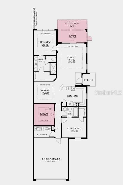 Active With Contract: $399,378 (2 beds, 2 baths, 1533 Square Feet)