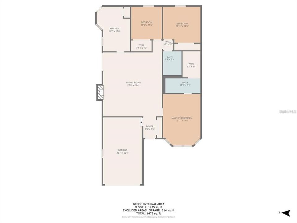 En Venta: $235,900 (3 camas, 2 baños, 1590 Pies cuadrados)