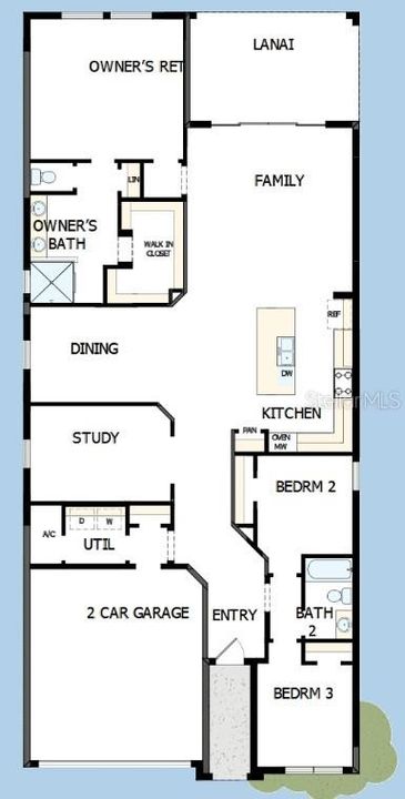Active With Contract: $469,990 (3 beds, 2 baths, 2123 Square Feet)