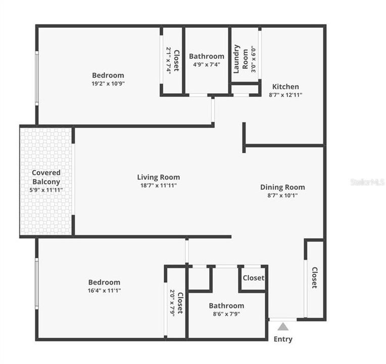 Activo con contrato: $149,000 (2 camas, 2 baños, 1126 Pies cuadrados)