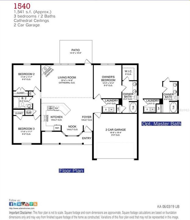For Sale: $347,900 (3 beds, 2 baths, 1540 Square Feet)