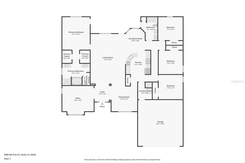 合同活跃: $424,900 (5 贝兹, 2 浴室, 2336 平方英尺)