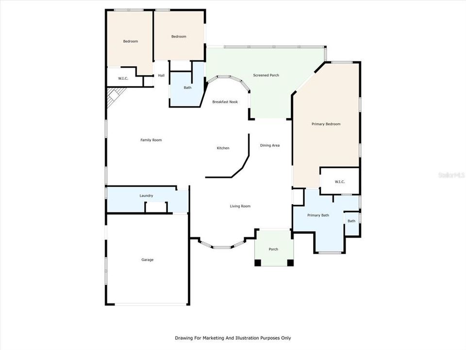 На продажу: $359,000 (3 спален, 2 ванн, 2489 Квадратных фут)