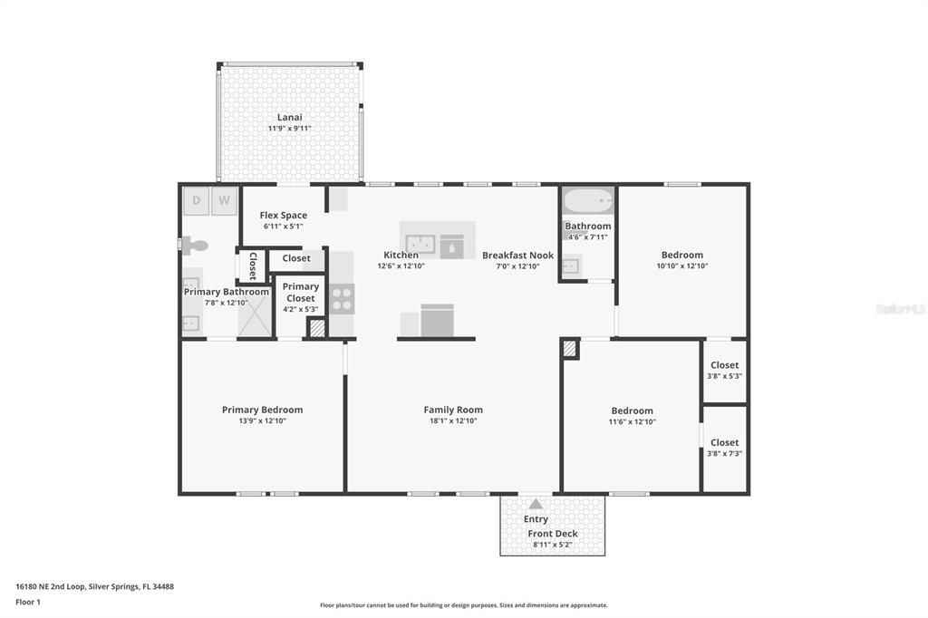 For Sale: $159,900 (3 beds, 2 baths, 1296 Square Feet)