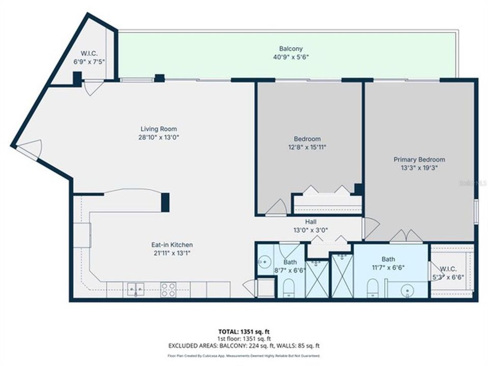 Active With Contract: $1,250,000 (2 beds, 2 baths, 1351 Square Feet)