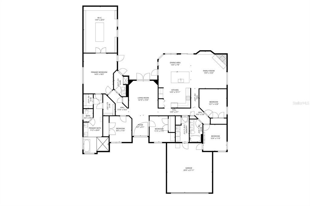 Activo con contrato: $849,000 (4 camas, 3 baños, 2737 Pies cuadrados)
