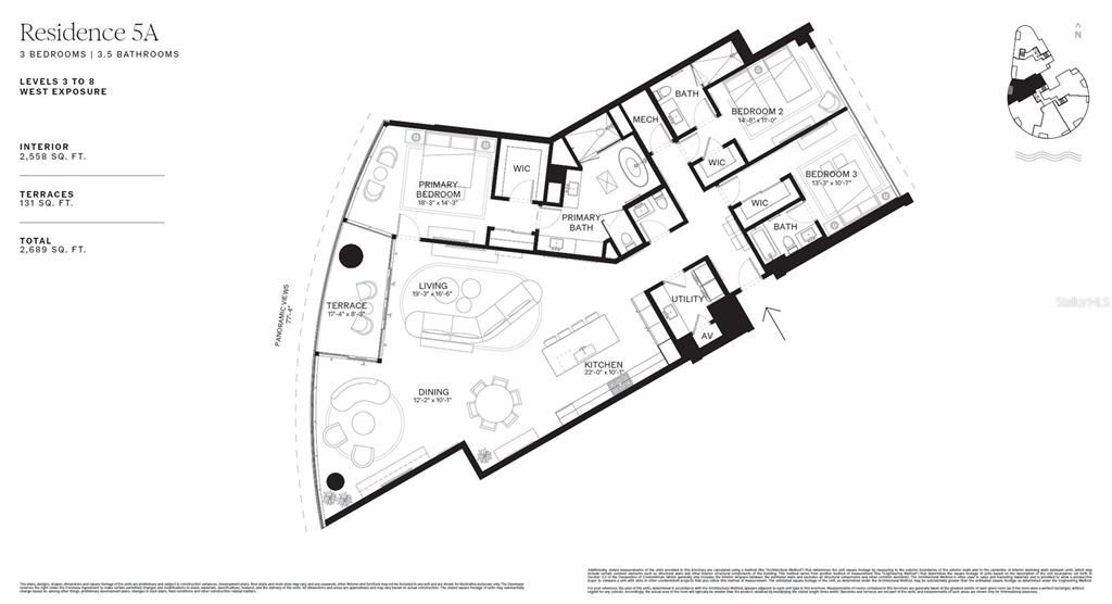 For Sale: $3,100,000 (3 beds, 3 baths, 2558 Square Feet)
