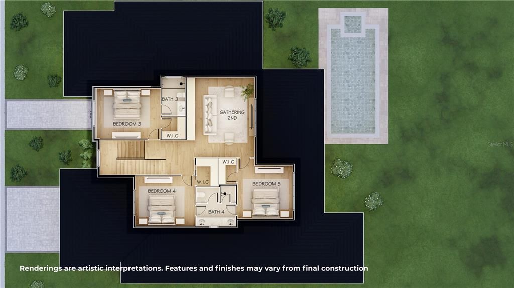 Activo con contrato: $2,000,000 (5 camas, 4 baños, 3695 Pies cuadrados)