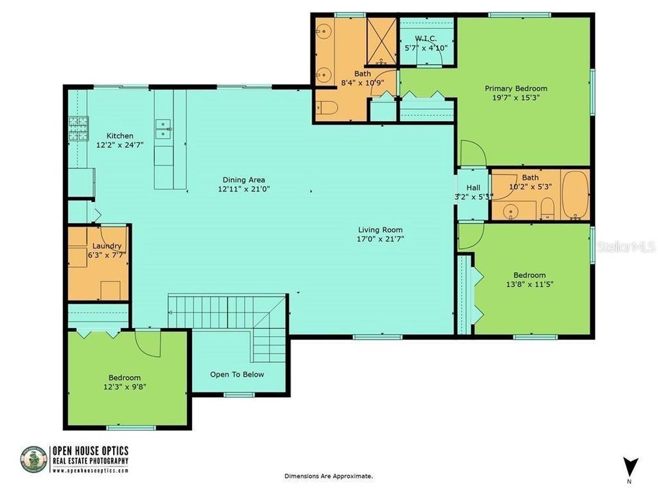 На продажу: $375,000 (3 спален, 2 ванн, 1870 Квадратных фут)