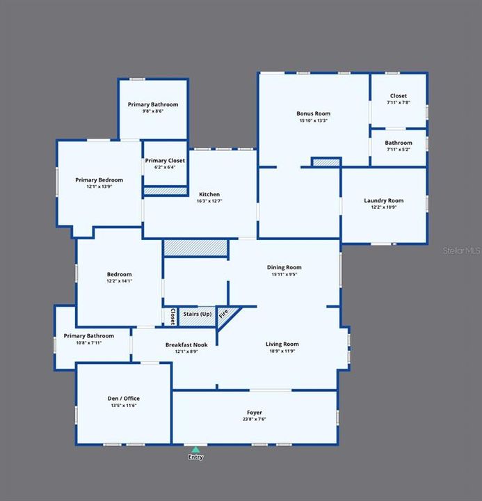 На продажу: $295,900 (5 спален, 4 ванн, 2948 Квадратных фут)