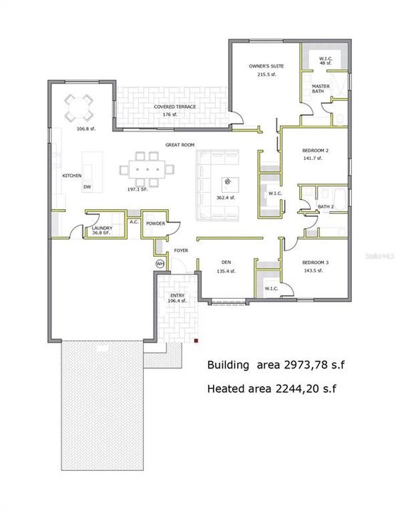 En Venta: $465,000 (3 camas, 2 baños, 2244 Pies cuadrados)