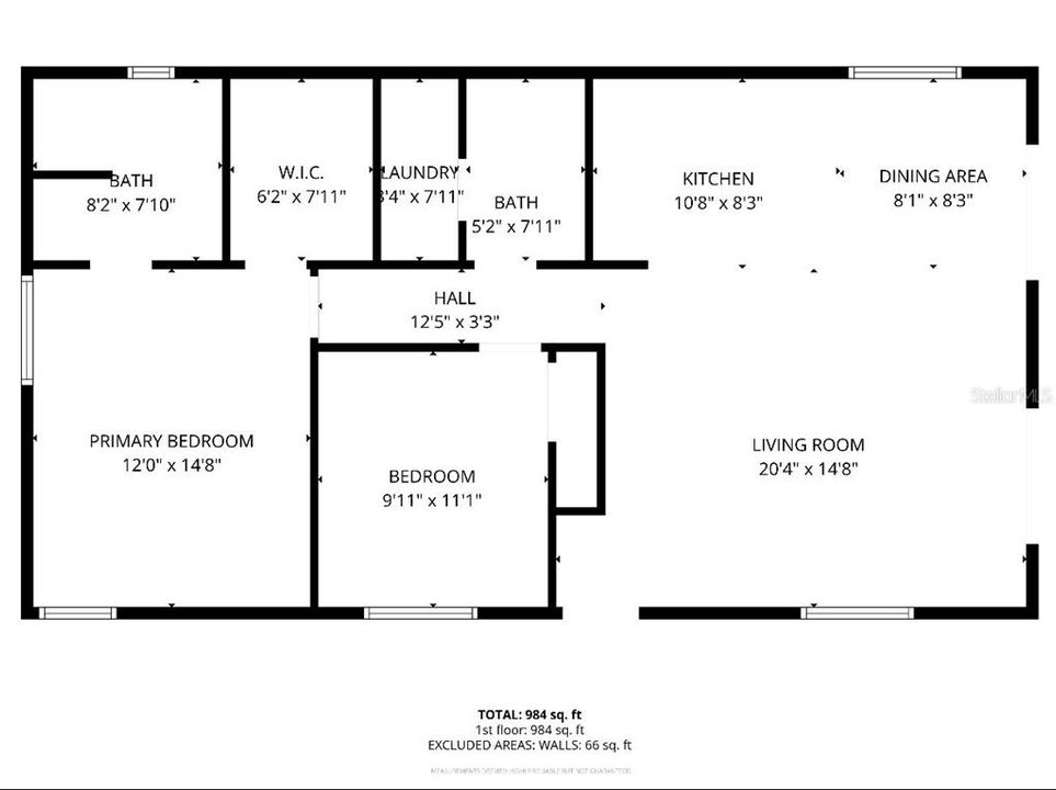 For Sale: $965,000 (2 beds, 2 baths, 1056 Square Feet)