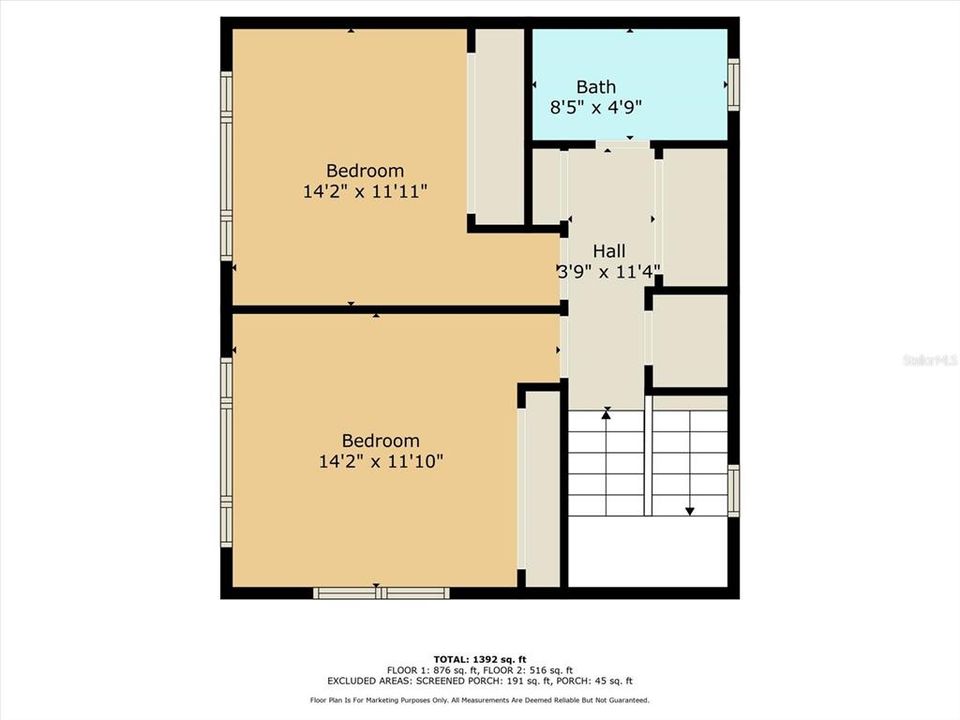 На продажу: $398,000 (3 спален, 2 ванн, 1551 Квадратных фут)