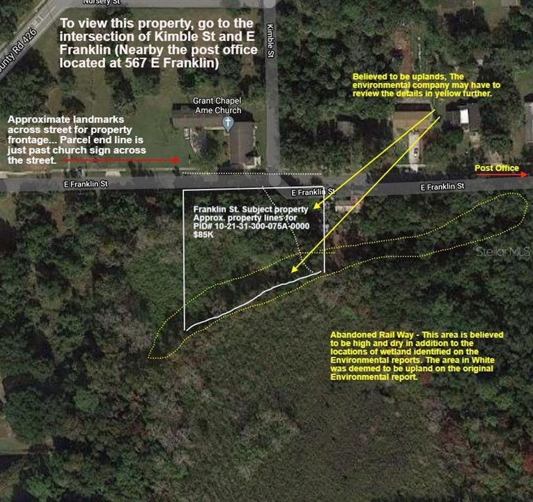 На продажу: $85,000 (1.08 acres)