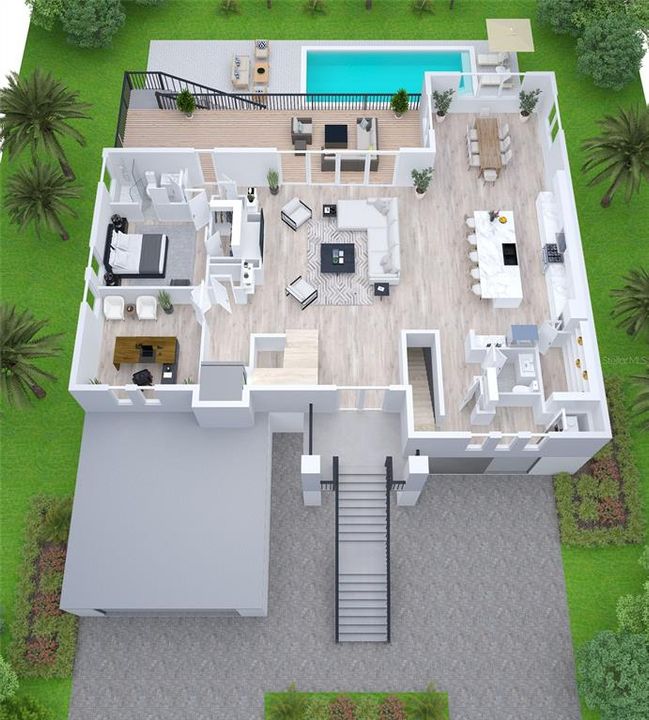 En Venta: $3,995,000 (5 camas, 5 baños, 4818 Pies cuadrados)
