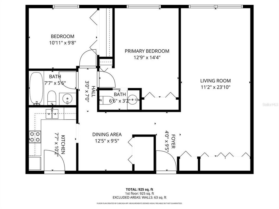 En Venta: $154,999 (2 camas, 1 baños, 900 Pies cuadrados)