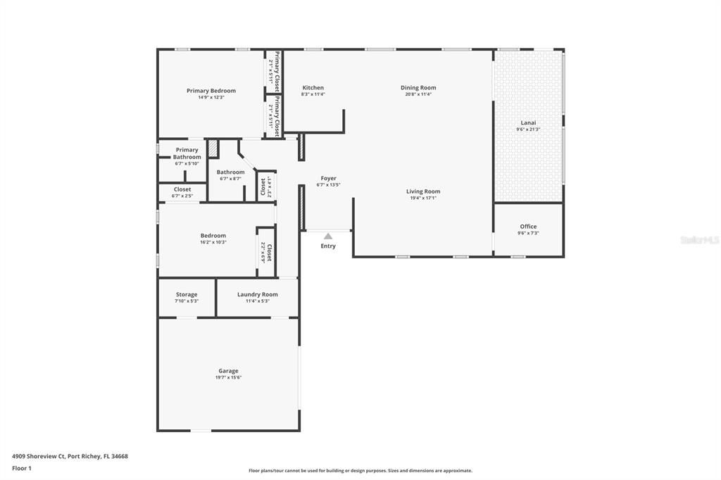 For Sale: $549,000 (2 beds, 2 baths, 1514 Square Feet)
