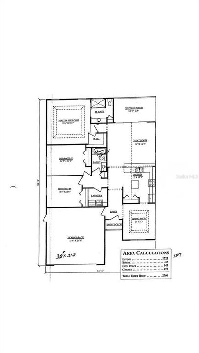 На продажу: $539,000 (3 спален, 2 ванн, 1807 Квадратных фут)