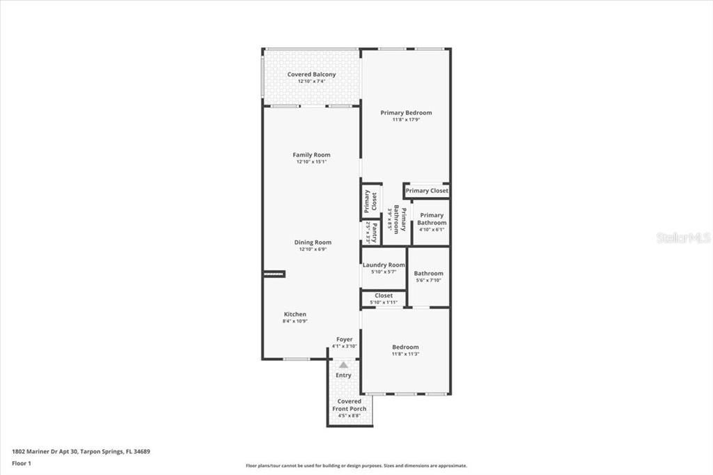 На продажу: $379,900 (2 спален, 2 ванн, 1065 Квадратных фут)