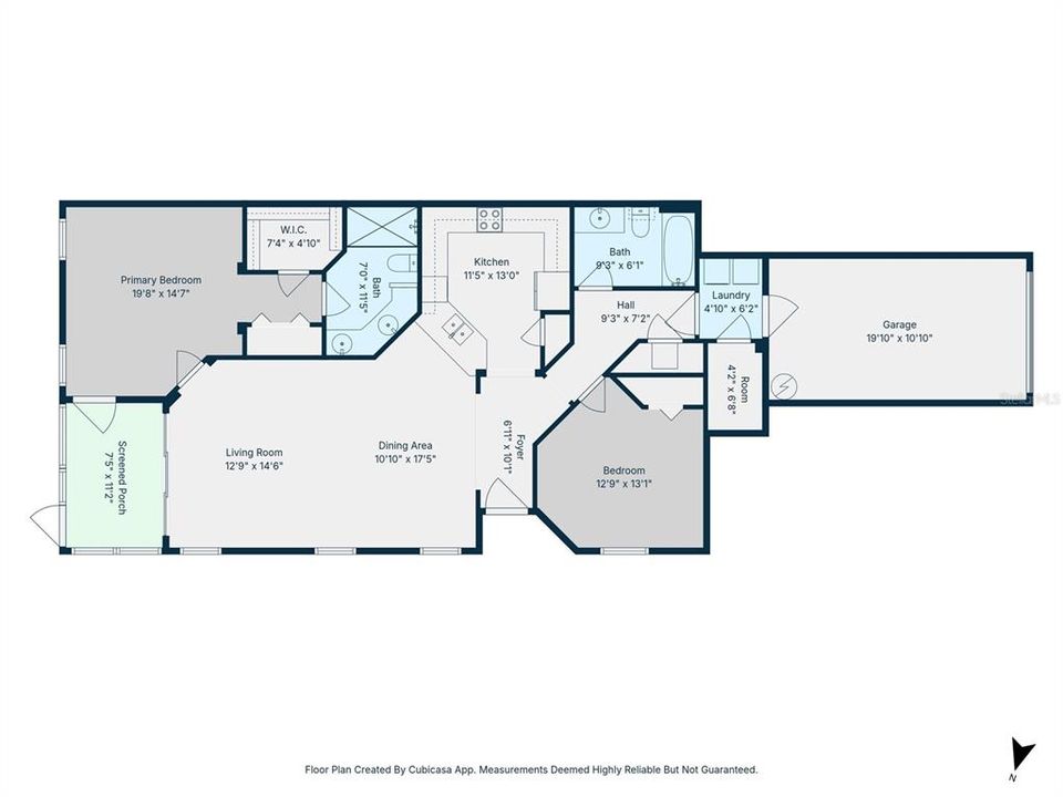 Activo con contrato: $270,000 (2 camas, 2 baños, 1306 Pies cuadrados)
