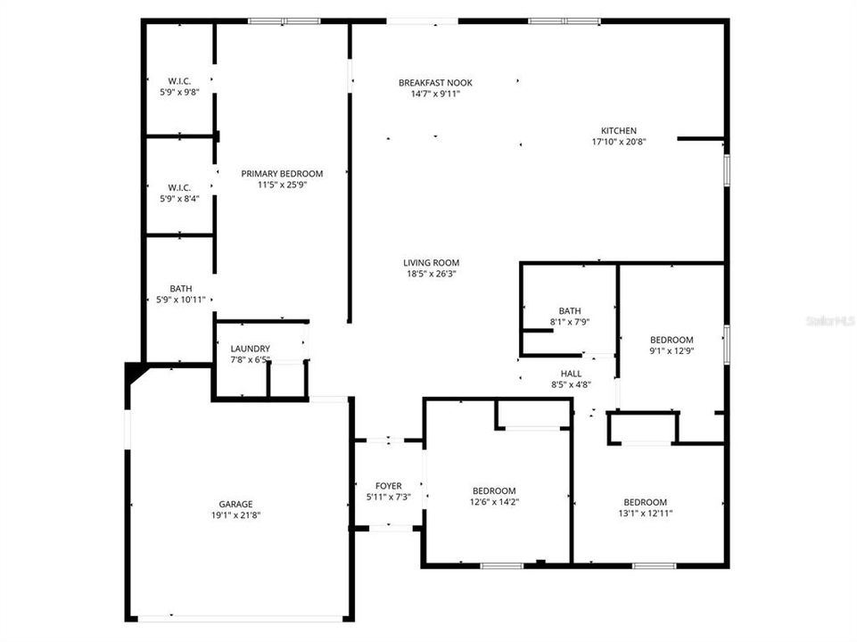 En Venta: $720,000 (4 camas, 2 baños, 2106 Pies cuadrados)