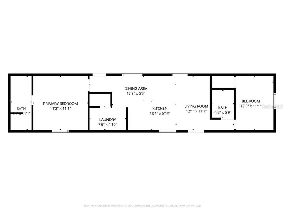 На продажу: $150,000 (2 спален, 2 ванн, 780 Квадратных фут)