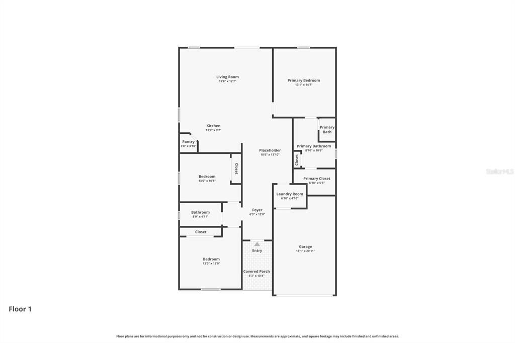 Activo con contrato: $319,900 (3 camas, 2 baños, 1585 Pies cuadrados)