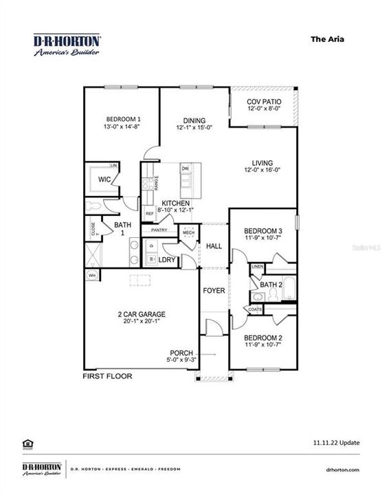 For Sale: $335,000 (3 beds, 2 baths, 1695 Square Feet)