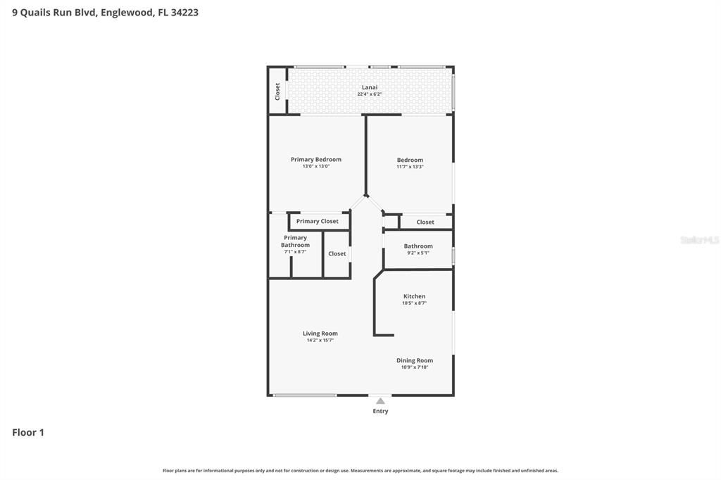 En Venta: $169,900 (2 camas, 2 baños, 921 Pies cuadrados)
