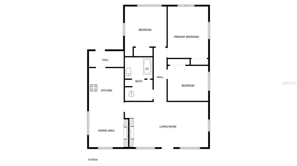 En Venta: $191,000 (3 camas, 1 baños, 1236 Pies cuadrados)