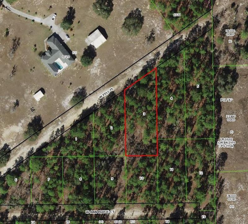 На продажу: $10,900 (0.55 acres)