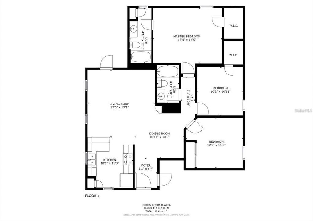 Activo con contrato: $219,900 (3 camas, 2 baños, 1299 Pies cuadrados)