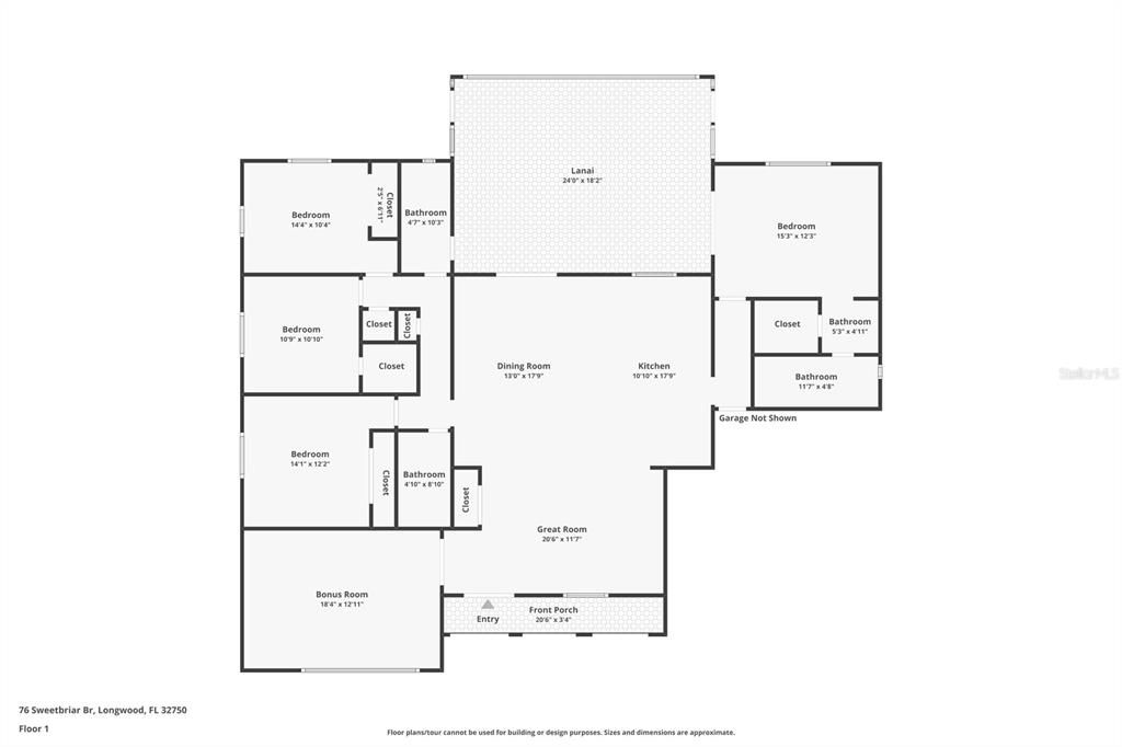 For Sale: $575,000 (4 beds, 3 baths, 2186 Square Feet)