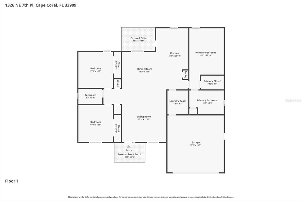 Activo con contrato: $424,999 (3 camas, 2 baños, 1704 Pies cuadrados)