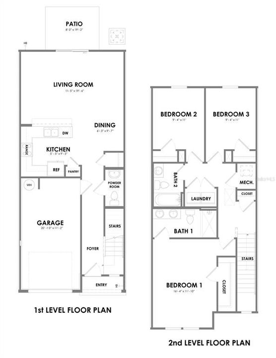 Active With Contract: $229,990 (3 beds, 2 baths, 1458 Square Feet)
