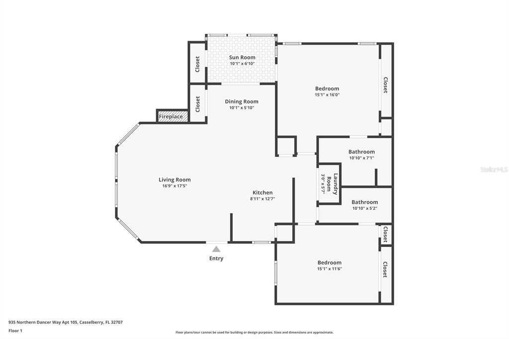 Activo con contrato: $220,000 (2 camas, 2 baños, 1189 Pies cuadrados)