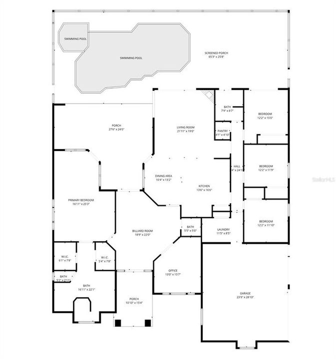 En Venta: $750,000 (4 camas, 2 baños, 2780 Pies cuadrados)