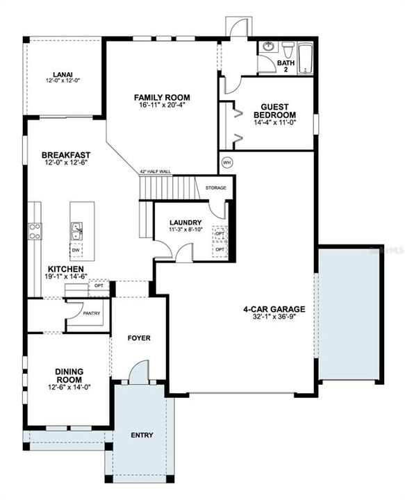 На продажу: $759,990 (5 спален, 3 ванн, 3832 Квадратных фут)