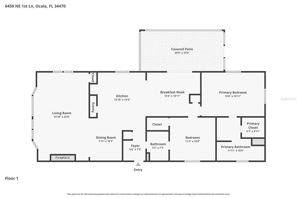 合同活跃: $154,999 (2 贝兹, 2 浴室, 1399 平方英尺)