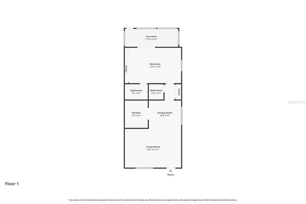 En Venta: $79,500 (1 camas, 1 baños, 800 Pies cuadrados)