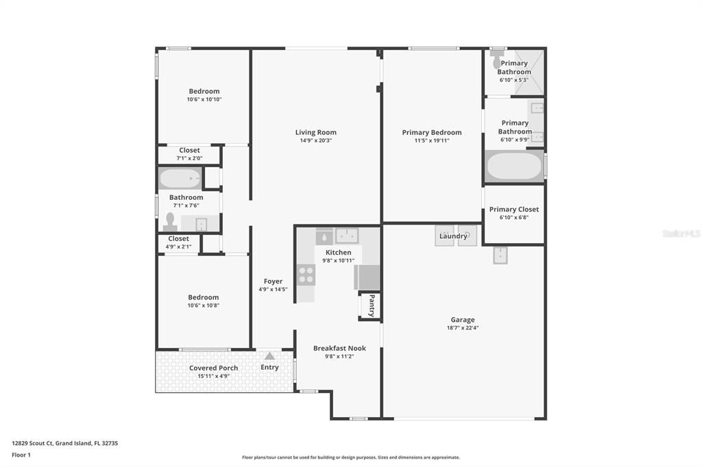 For Sale: $275,000 (3 beds, 2 baths, 1452 Square Feet)