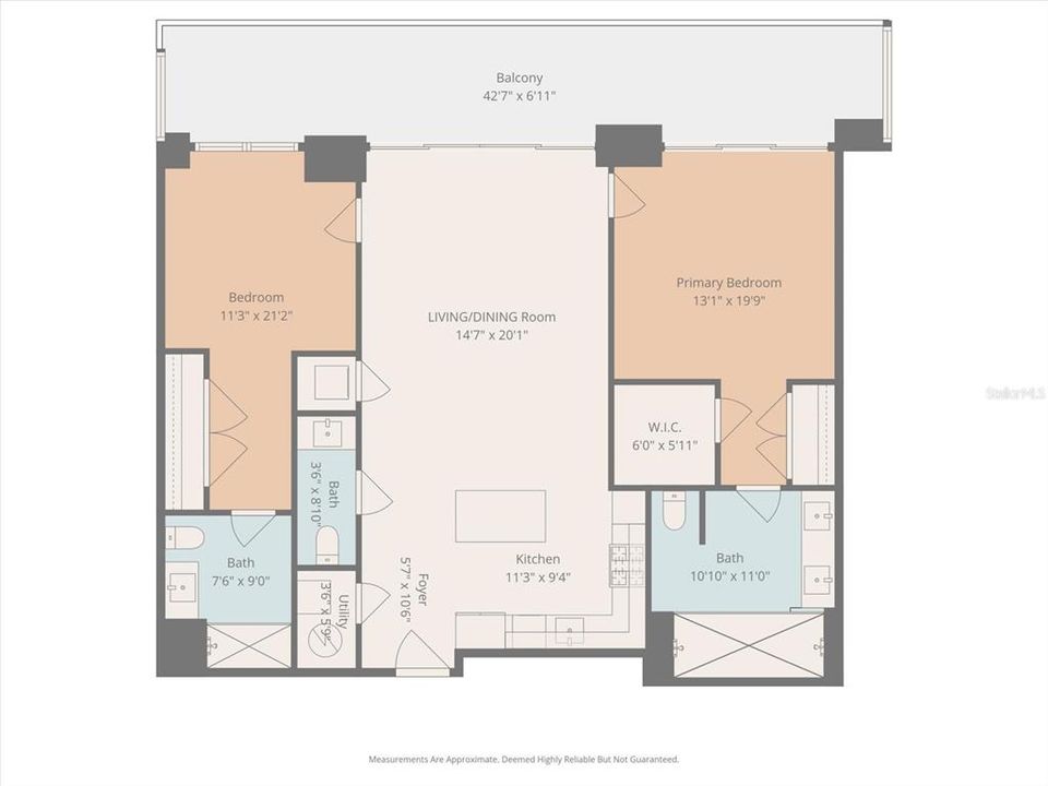 Activo con contrato: $1,155,000 (2 camas, 2 baños, 1358 Pies cuadrados)