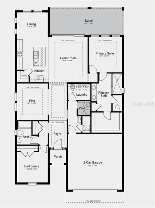 Activo con contrato: $642,984 (2 camas, 2 baños, 1843 Pies cuadrados)
