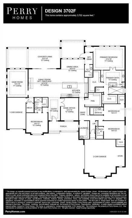 На продажу: $1,124,900 (4 спален, 4 ванн, 3702 Квадратных фут)
