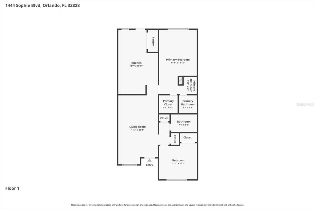 For Sale: $250,000 (2 beds, 2 baths, 1087 Square Feet)