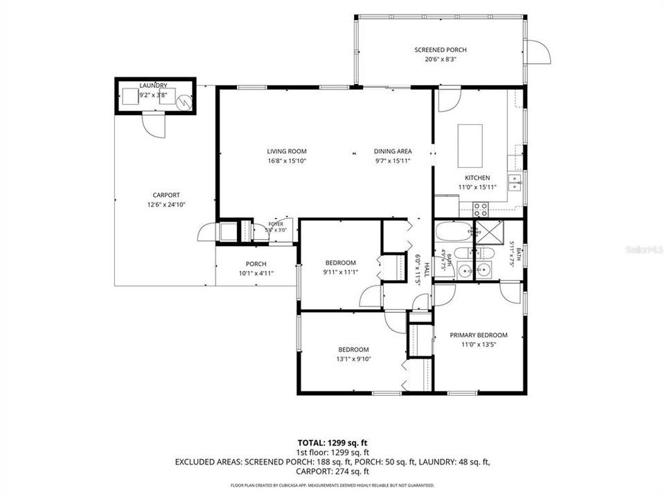 Active With Contract: $315,000 (3 beds, 2 baths, 1284 Square Feet)