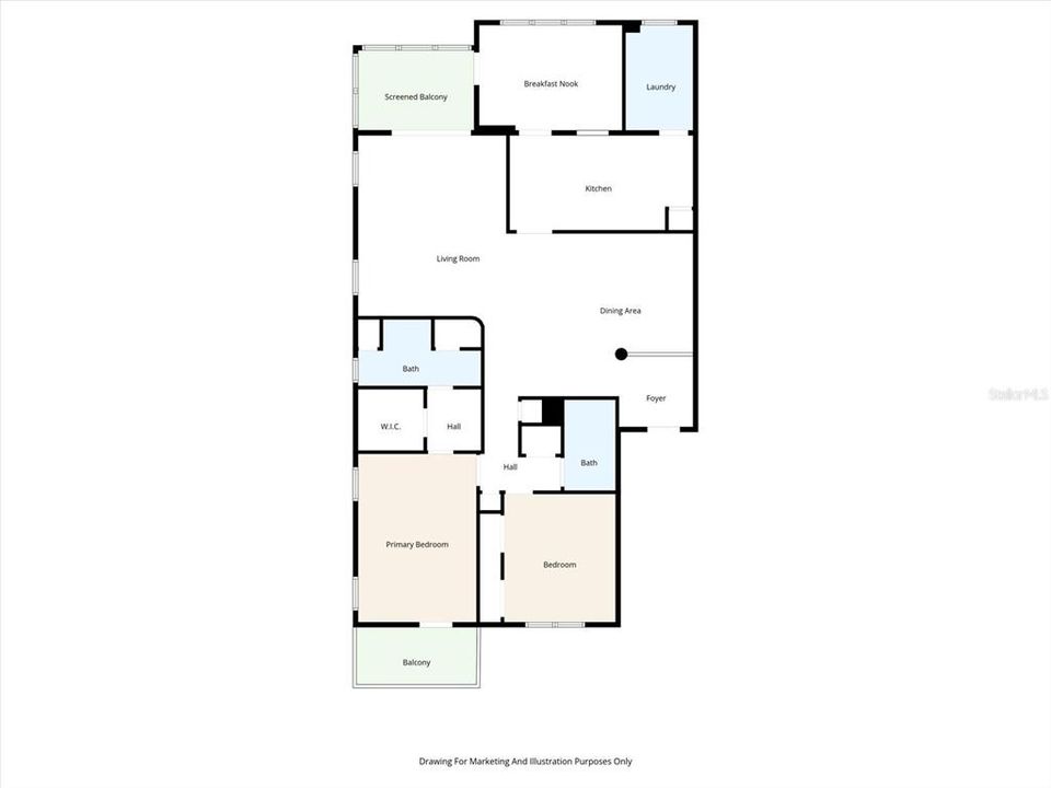 На продажу: $299,800 (2 спален, 2 ванн, 1765 Квадратных фут)