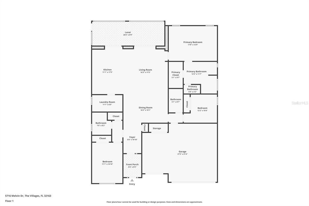 На продажу: $529,900 (3 спален, 3 ванн, 1901 Квадратных фут)