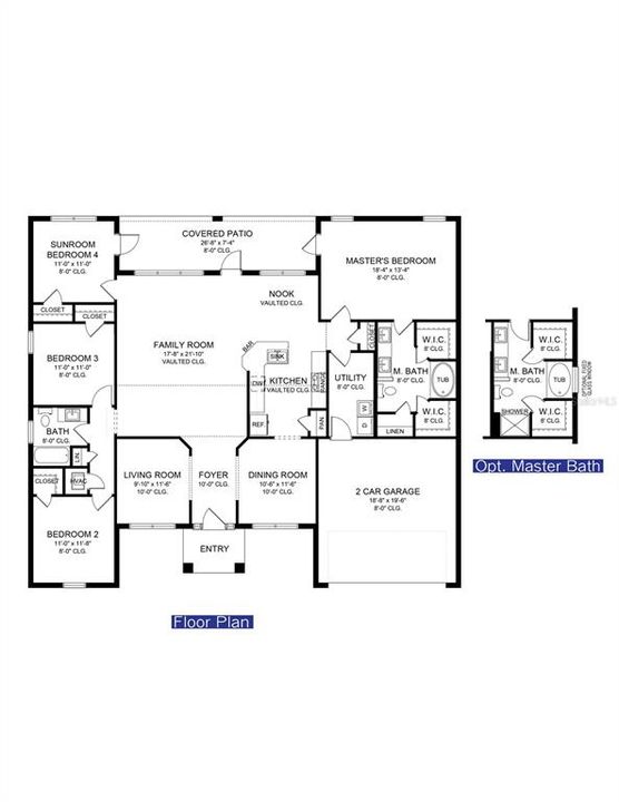 На продажу: $441,500 (4 спален, 2 ванн, 2151 Квадратных фут)