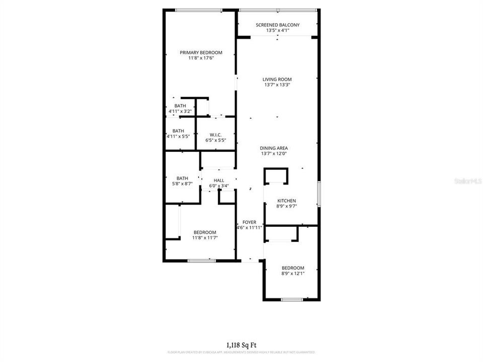 For Sale: $140,000 (3 beds, 2 baths, 1118 Square Feet)